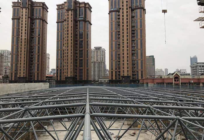 浙江螺栓球网架结构