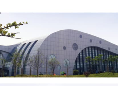 浙江会议中心外景网架工程